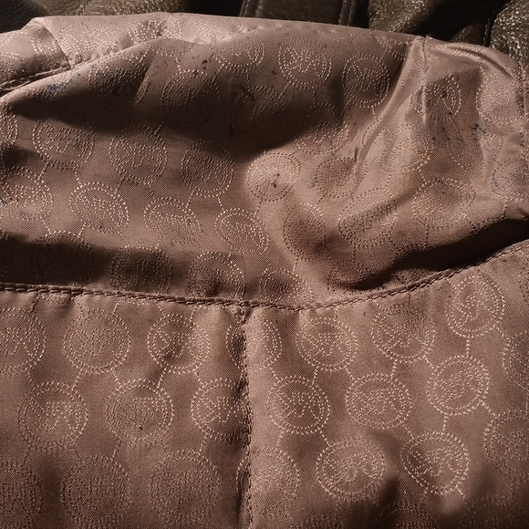 Michael Kors Dark Olive  Leather Shoulder Bag - Picture 13 of 14